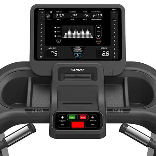 Spirit Fitness - CT800 Treadmill console