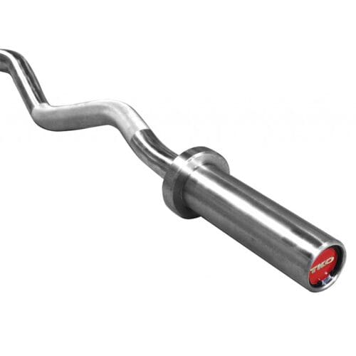 TKO 47 inch EZ Curl Olympic Bar