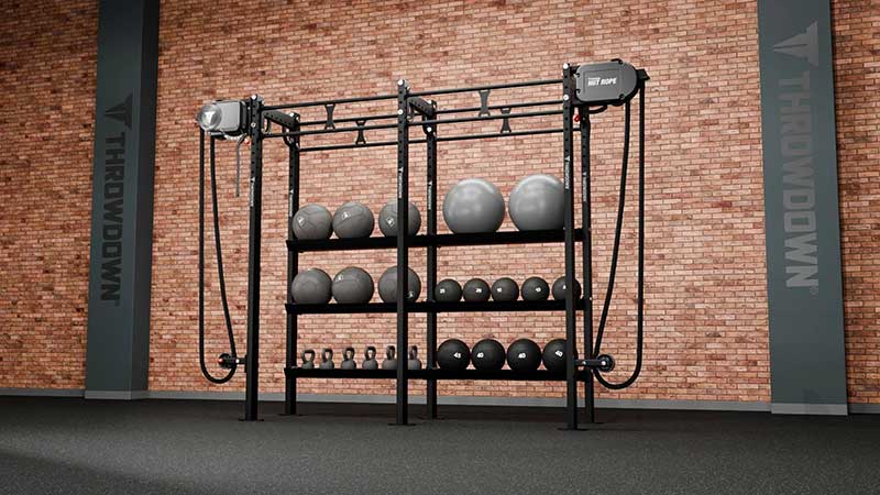 Throwdown XTC Compact Rig - 2x8-9-XTC-208C-60 - Matte Black